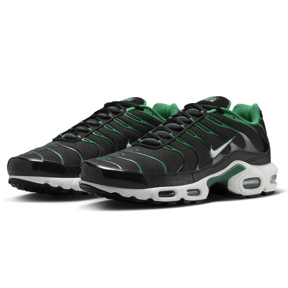 ☆NIKE AIR MAX PLUS 黒/白/緑 28.0cm ナイキ エア マックス プラス DM0032-009