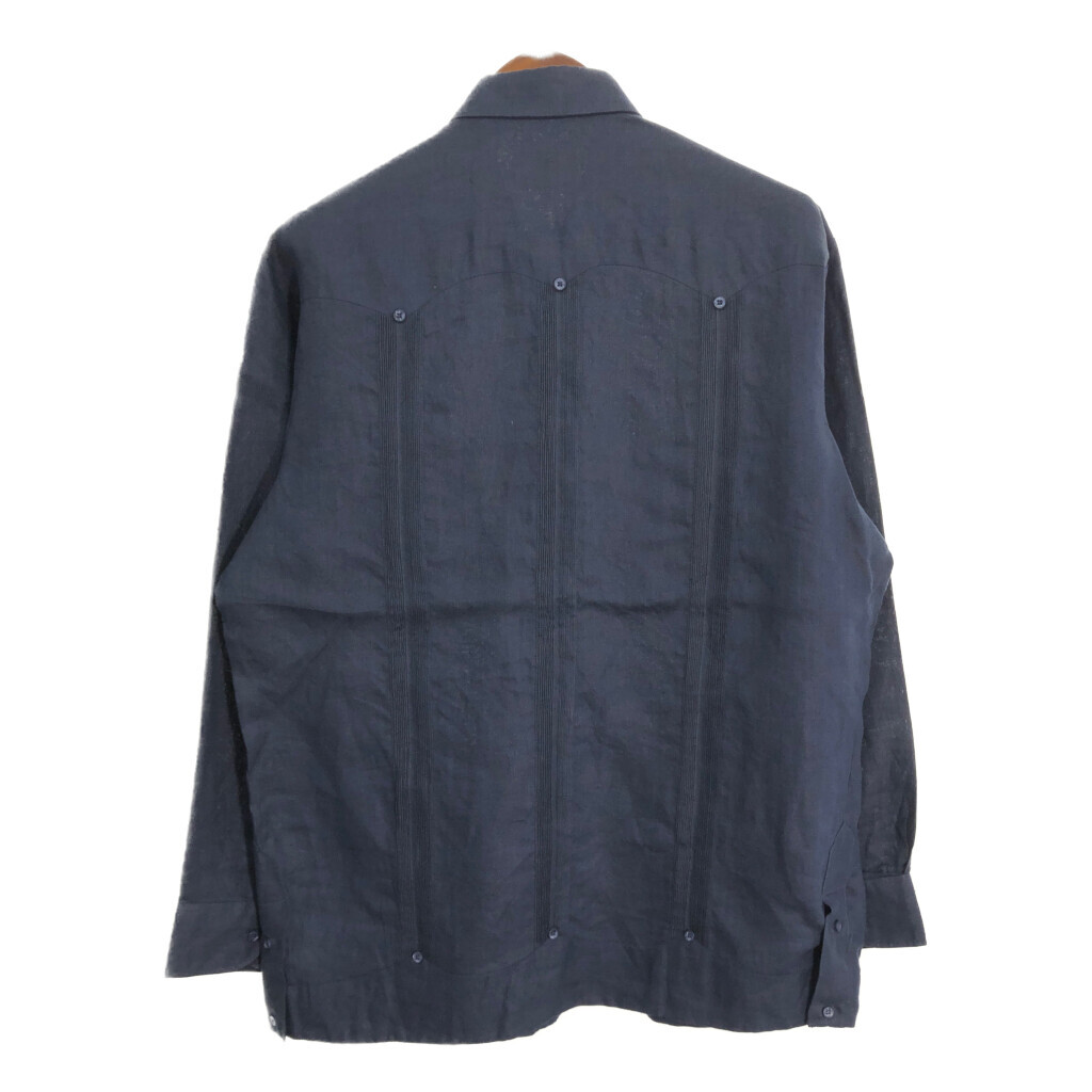80s Ramon Puig Guayabera shirt LINEN100% キューバシャツ リネン100