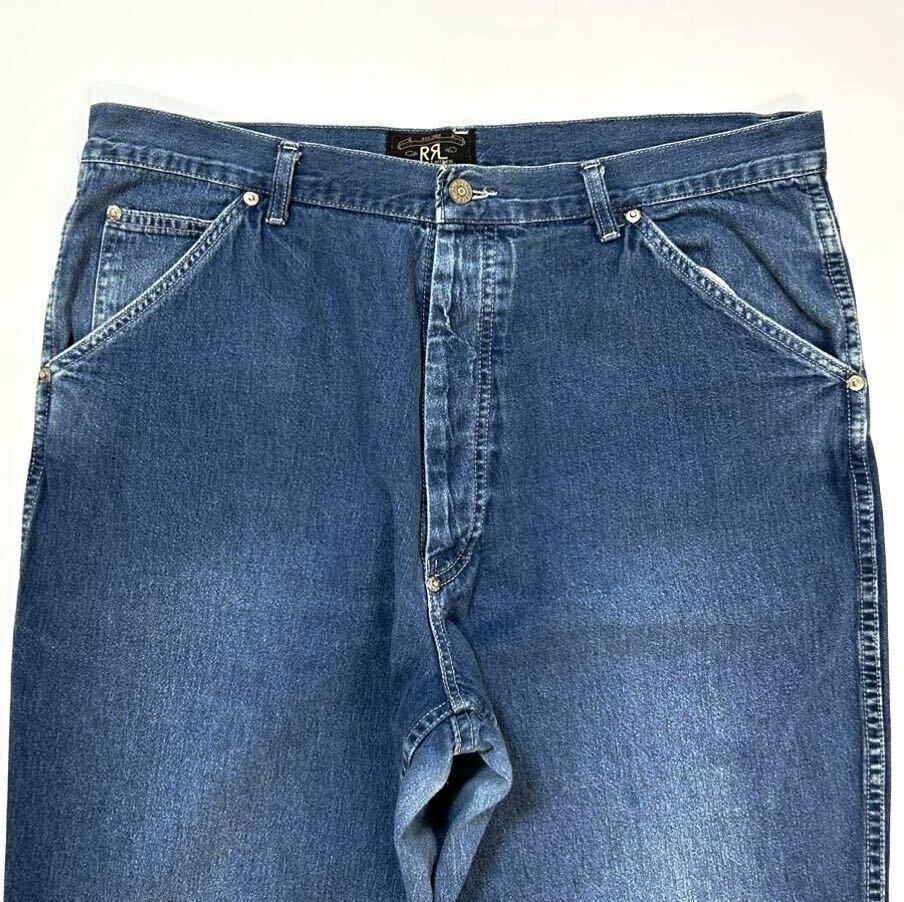 90s RRL USA製 三ツ星タグ デニム ペインターパンツ W35 L32