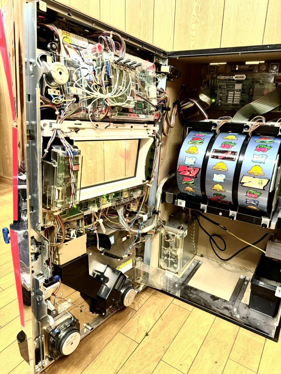 パチスロ実機 エウレカセブン コイン不要機 通電確認済み 取扱説明書
