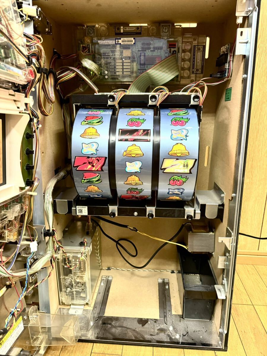 パチスロ実機 エウレカセブン コイン不要機 通電確認済み 取扱説明書