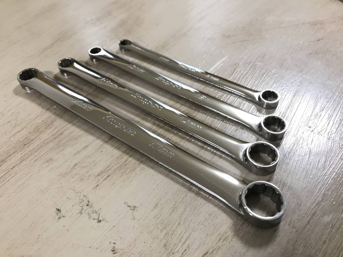 スナップオン(snap-on)　ショートストレートメガネレンチ　4本　XDHSFM_2