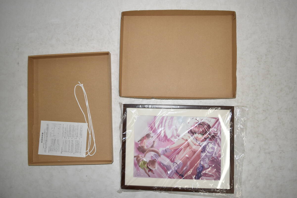 32M 【中古品】 君が望む永遠 涼宮遙 額装複製原画 キャラアニ 2008