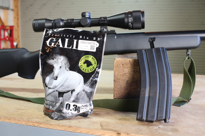 【美品】東京マルイ VSR-10 Gスペック　ライトカスタム　スコープ　スリング　ローダー　BB弾付き_8