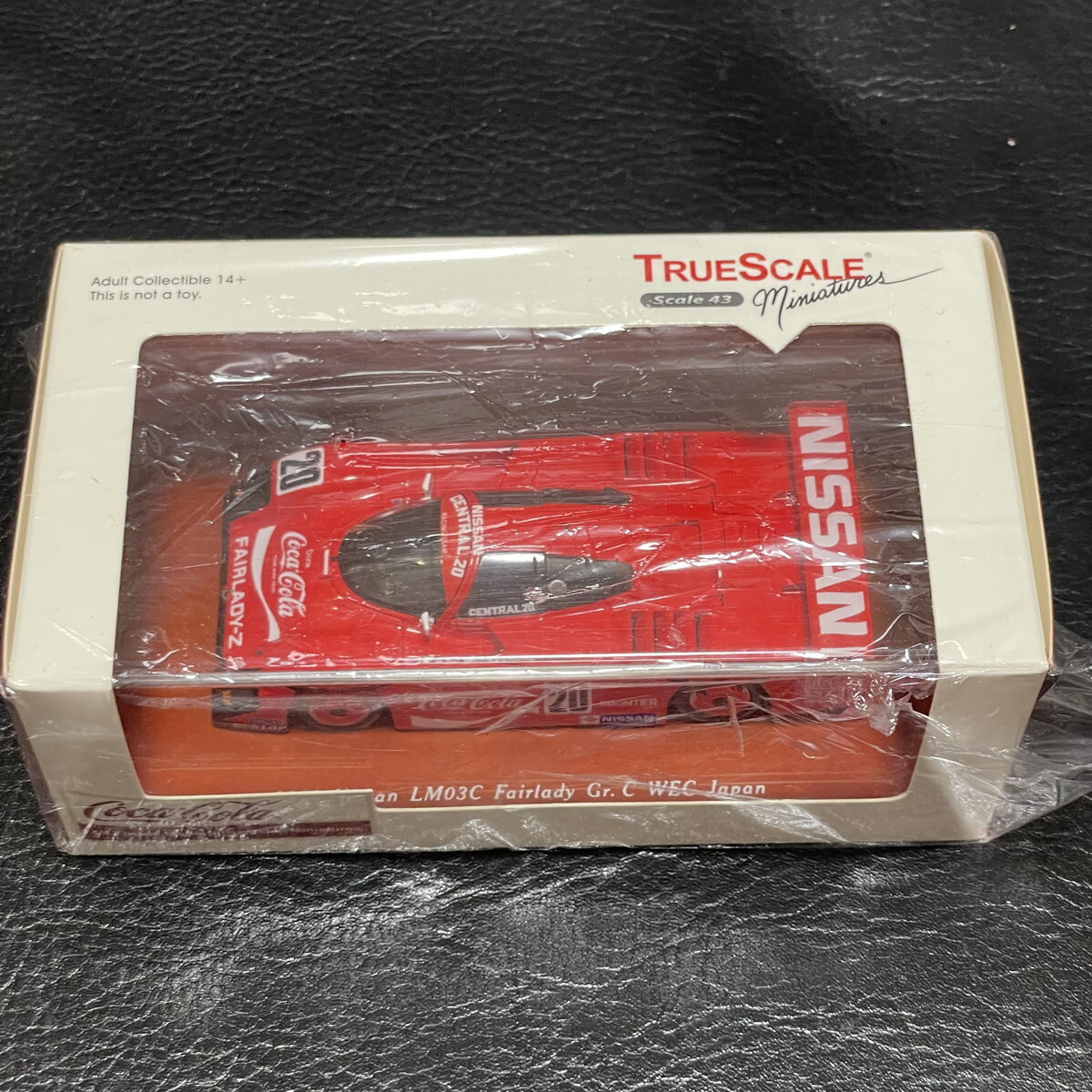 1/43 ミニカー Nissan Fairlady Z LM03C Gr.C WEC Japan 1983 コカ