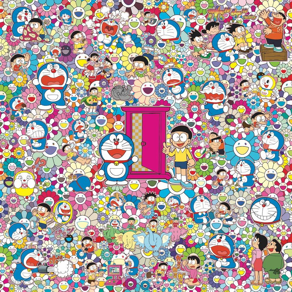 国内正規店購入 kaikaikiki Zingaro 300枚限定 村上隆 ドラえもん シルクスクリーン版画 ED300 どこでもドア いろいろあるよ 新品未開封_1