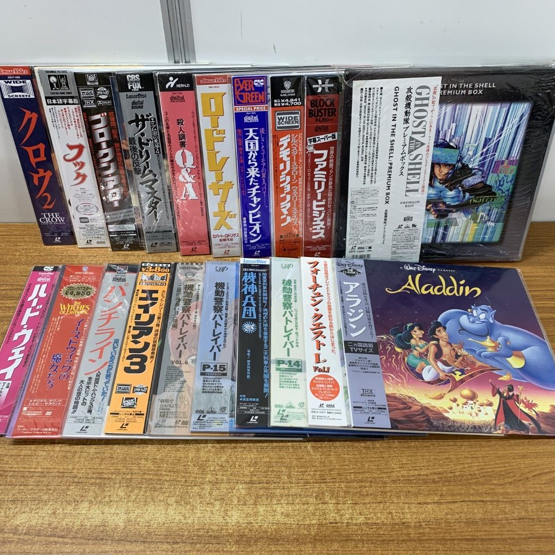 希少 LD レーザーディスク 62点まとめ 洋画 洋楽 アニメ など □03)【同梱不可】【1円〜】LDなど まとめ売り約135点大量セット