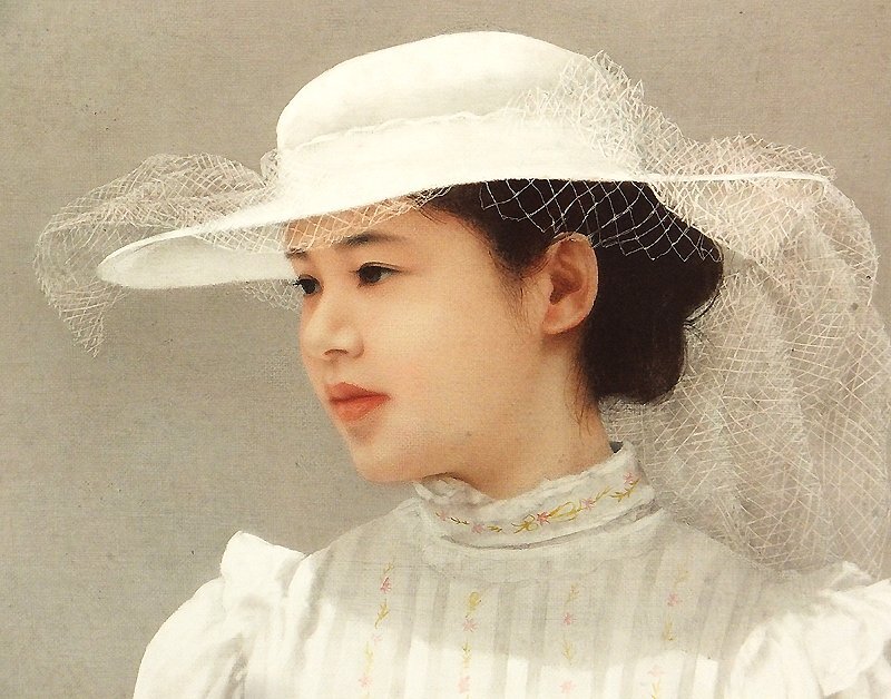 GLC】藤井勉 「賛歌」 ◇梅田画廊取扱・油彩50号 無所属 リアリズム