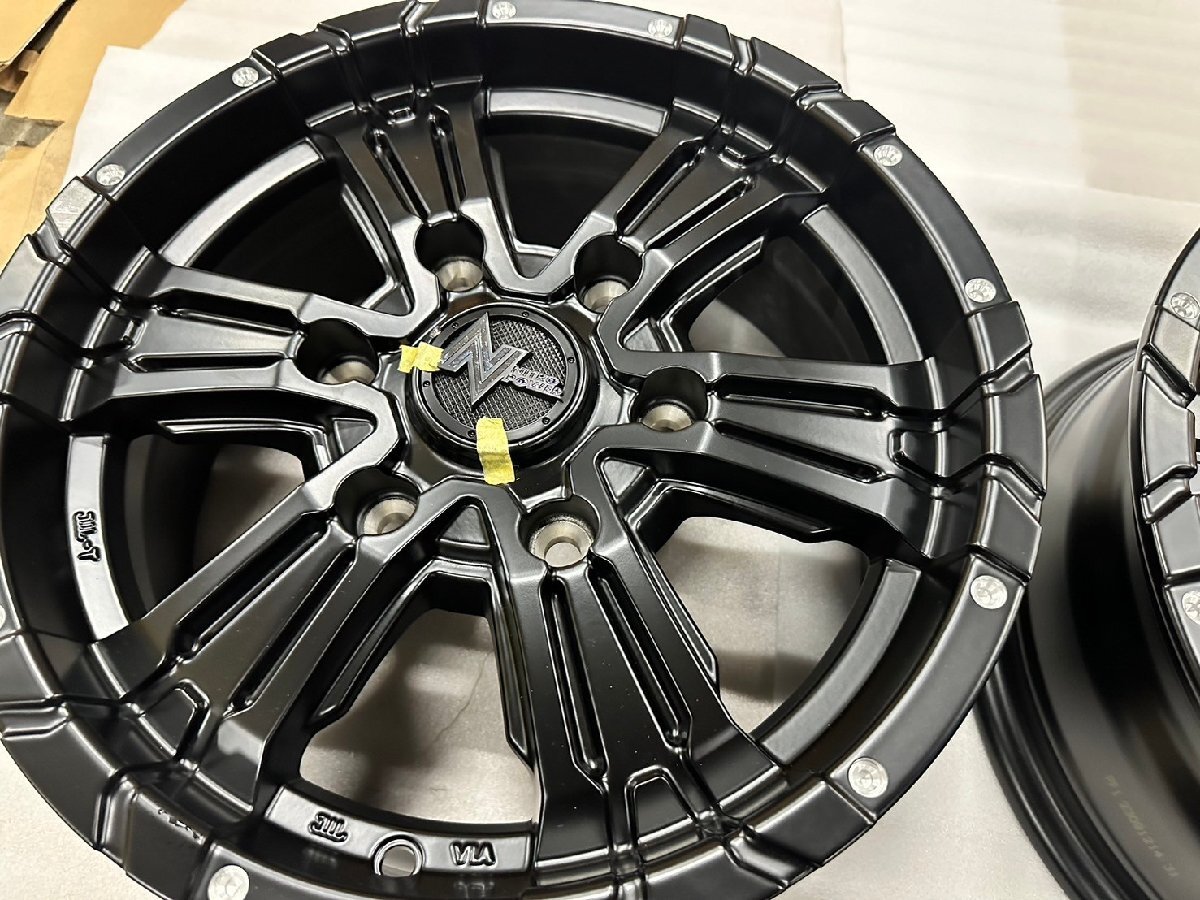 15インチ　マルカサービス ナイトロパワー クロスクロウ　2本セット　１円スタート！！　6.0J+33　PCD6穴139.7　【本数限定】超特価品　_4