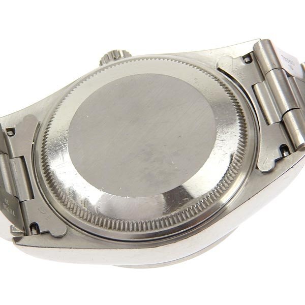 1円 稼働 ロレックス ROLEX 14000 U番 自動巻き エアキング シルバー文字盤 SS×SS メンズ 腕時計_4