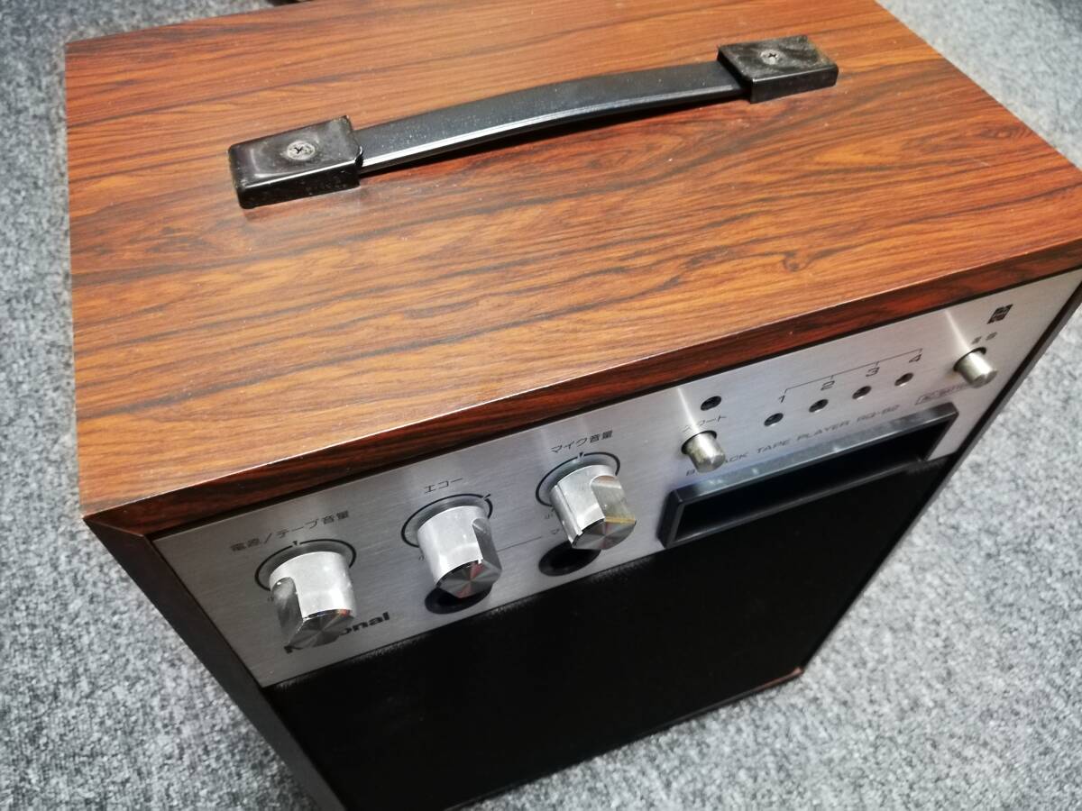 通電OK テープ動作未確認 National ナショナル 8トラック カラオケ