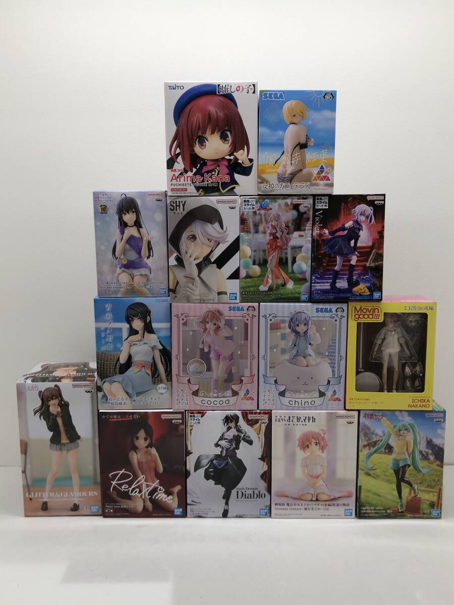 079 G) 未開封 美少女プライズフィギュア セット ご注文はうさぎですか