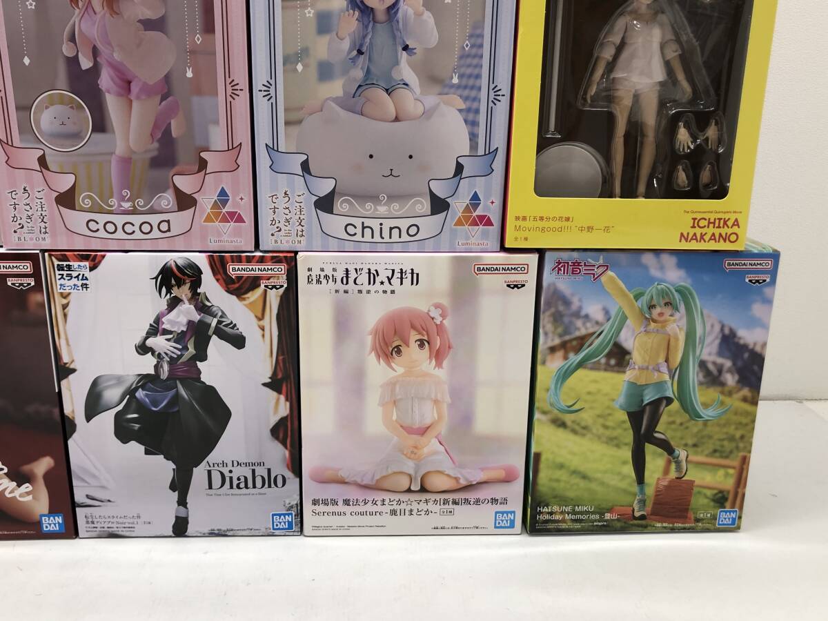 079 G) 未開封 美少女プライズフィギュア セット ご注文はうさぎですか