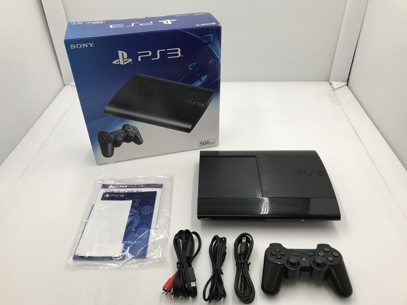 TAG【現状渡し品】1円〜☆PlayStation3 本体 CECH-4300C 500GB ☆動作