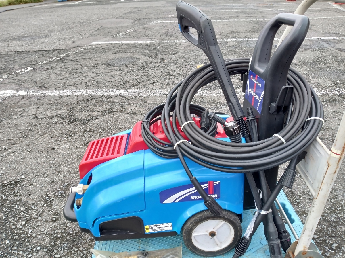 中古 MARUYAMA 丸山製作所 モータータイプ 高圧洗浄機 MKW807MD (50Hz 中古 MARUYAMA 丸山製作所 モータータイプ 高圧洗浄機 MKW807MD (50Hz
