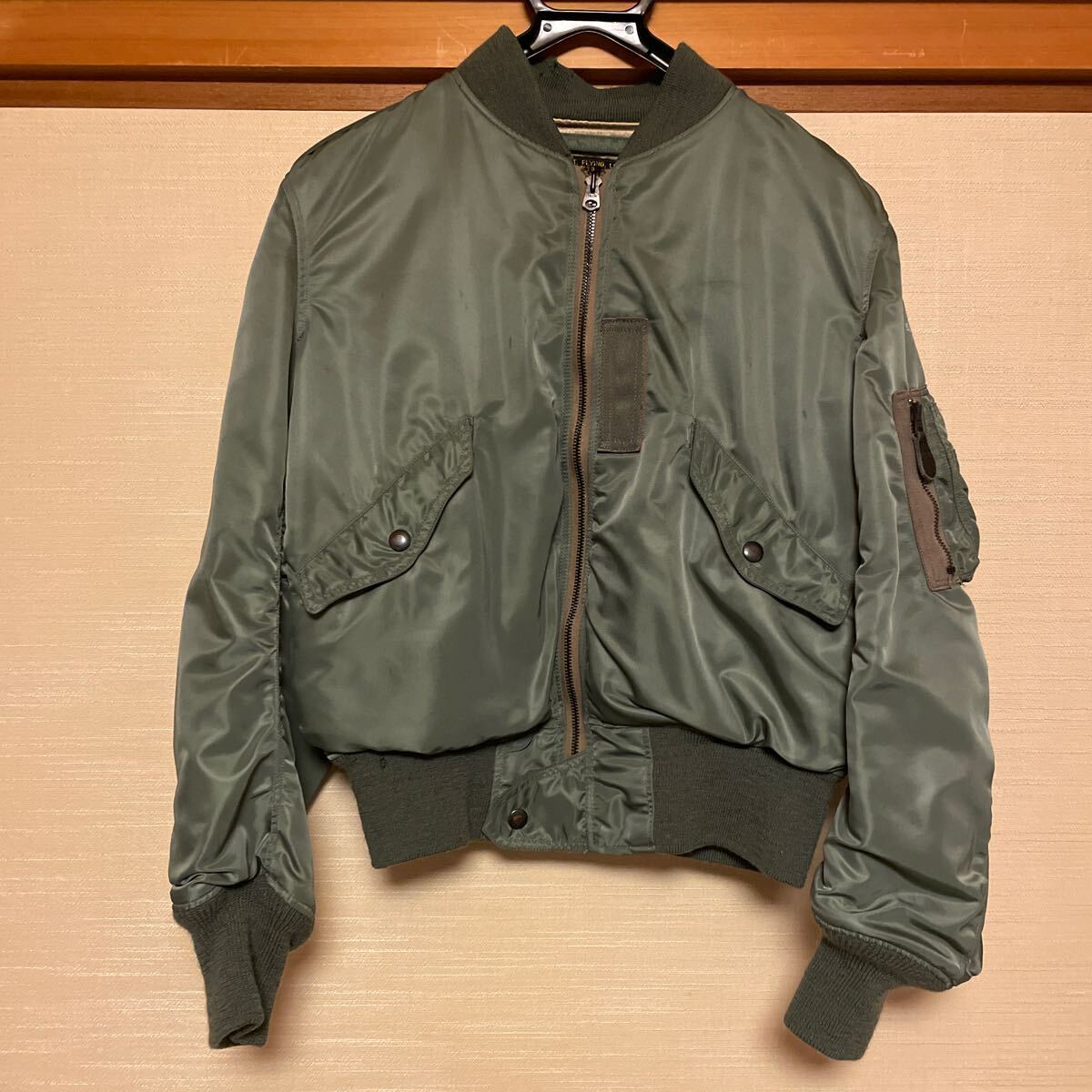美品 リアルマッコイズ L-2B MA-1 フライトジャケット XL TALON