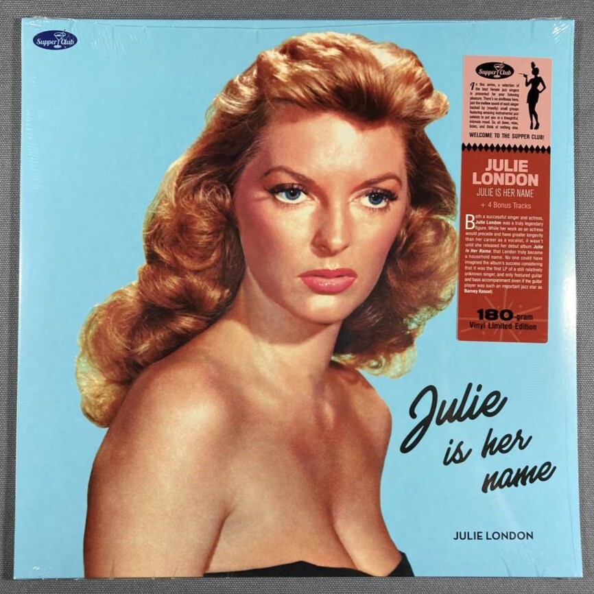【Julie London/希少US原盤】ジュリー・ロンドン/50年代/ジャズ 未開封 匿名配送＆補償付 ジュリー・ロンドン 丁寧な梱包 美品 重量盤