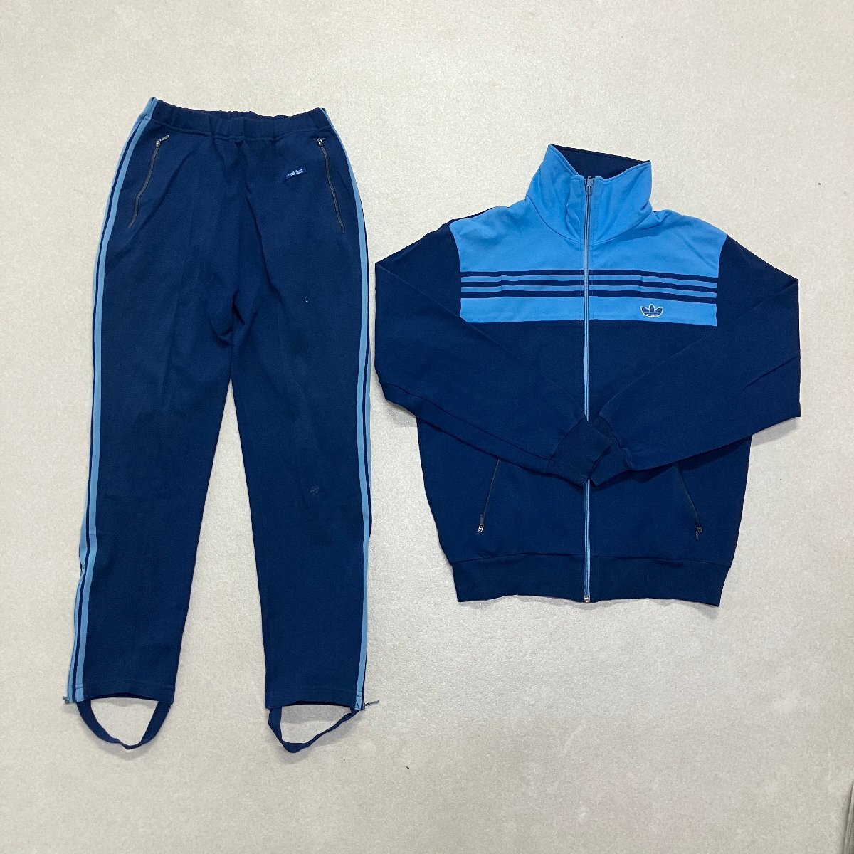 ○70s adidas アディダス セットアップ ジャージ トラック ジャケット