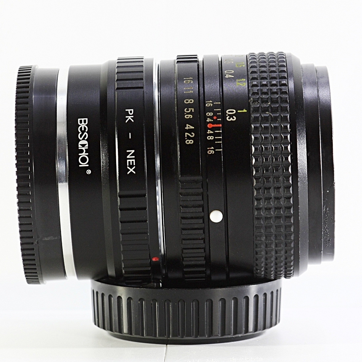 【RICOH XR RIKENON F2.8 28mm】【Beschoi PK-NEX】リケノン 単焦点 ペンタックスレンズ - SONY NEX Eマウントアダプター付 Rキャップ_3