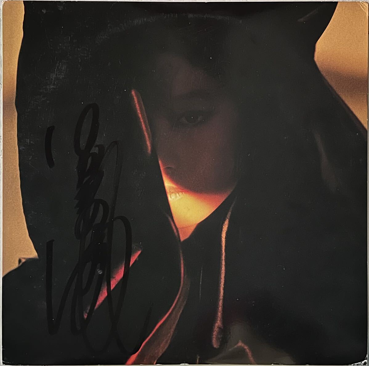 中森明菜 LP レコード 不思議 サイン入り マリオネット 歌姫 昭和