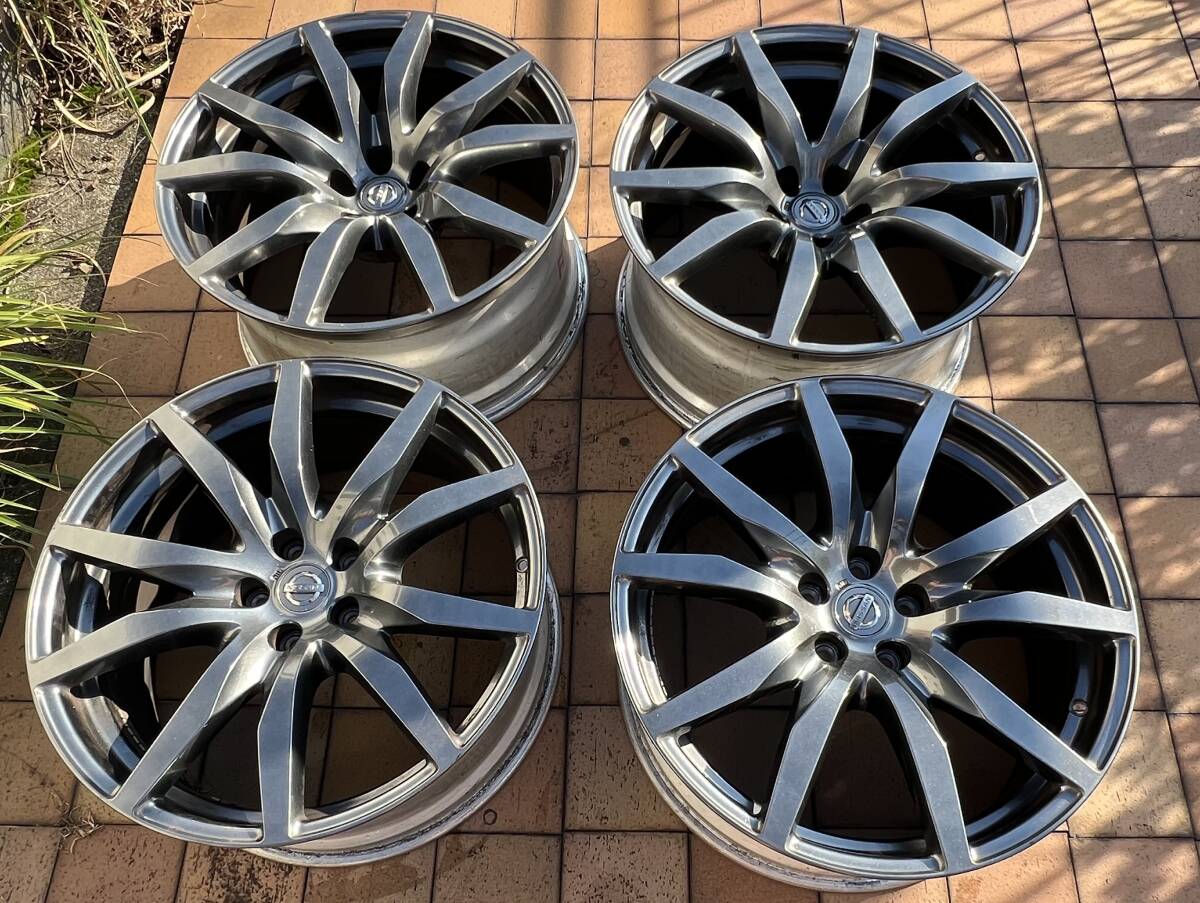 【美品】日産純正 R35 GT-R 中期 RAYS 鍛造ホイール4本セット （RAYS製