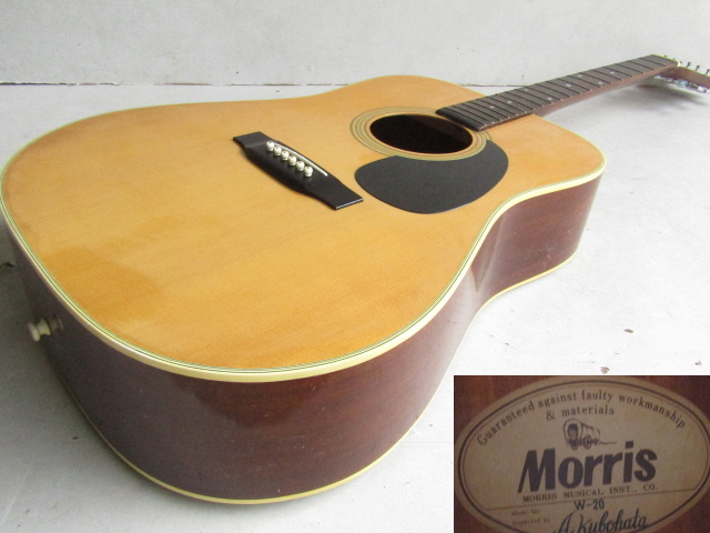 ■■MORRIS モーリス アコースティックギター アコギ W-20 A.Kubohata■■_1