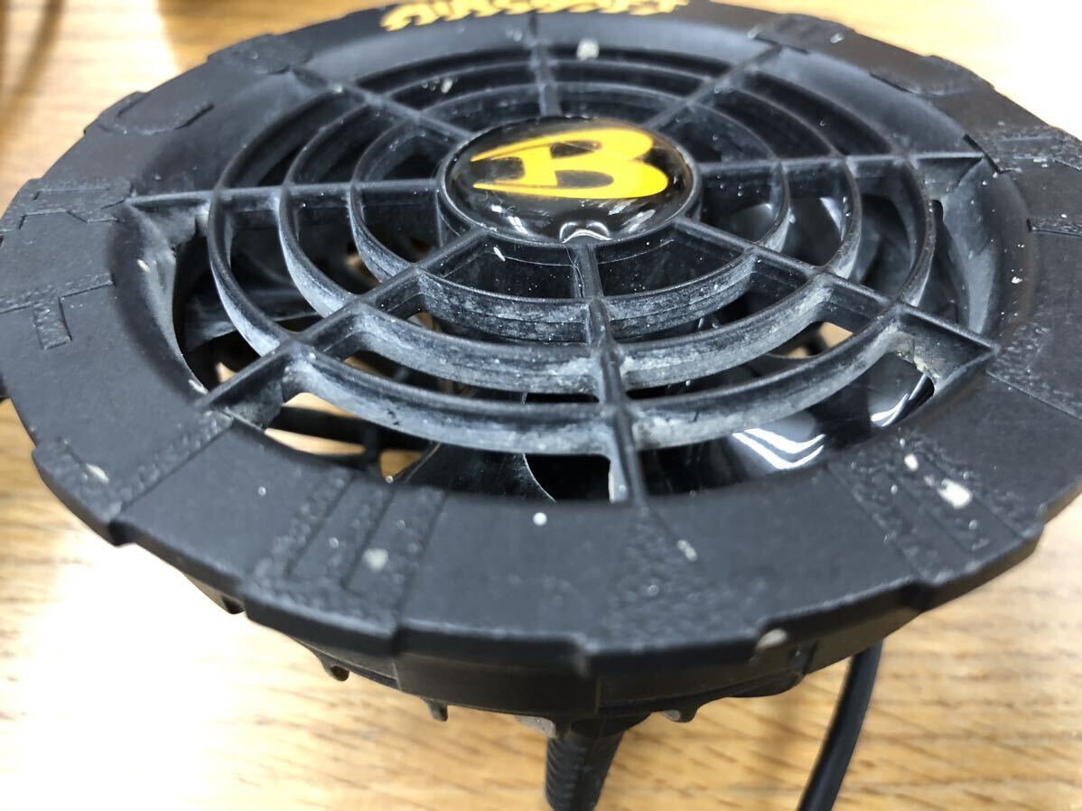 中古品　BURTLE バートル AIRCRAFT 空調服ファン セット AC08-22V 5.00Ah _7