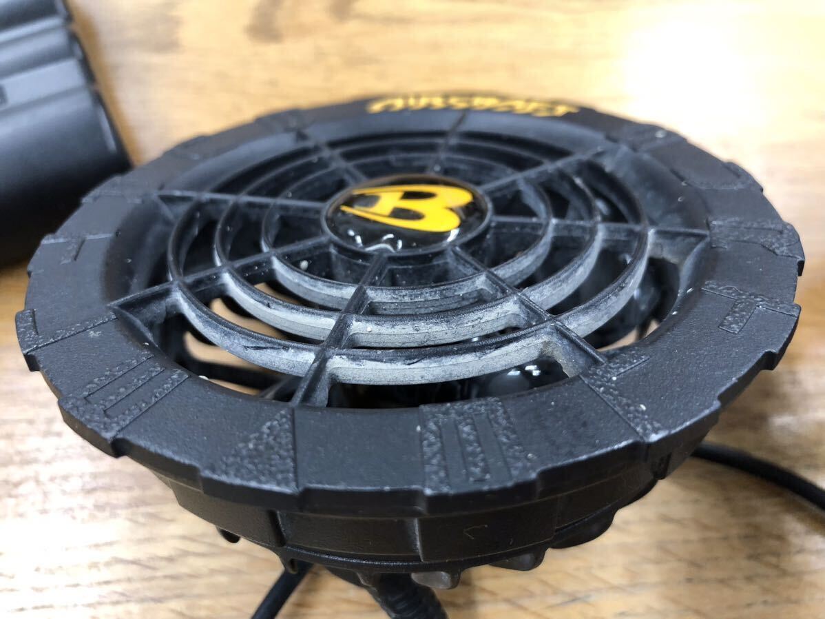 中古品　BURTLE バートル AIRCRAFT 空調服ファン セット AC08-22V 5.00Ah _8