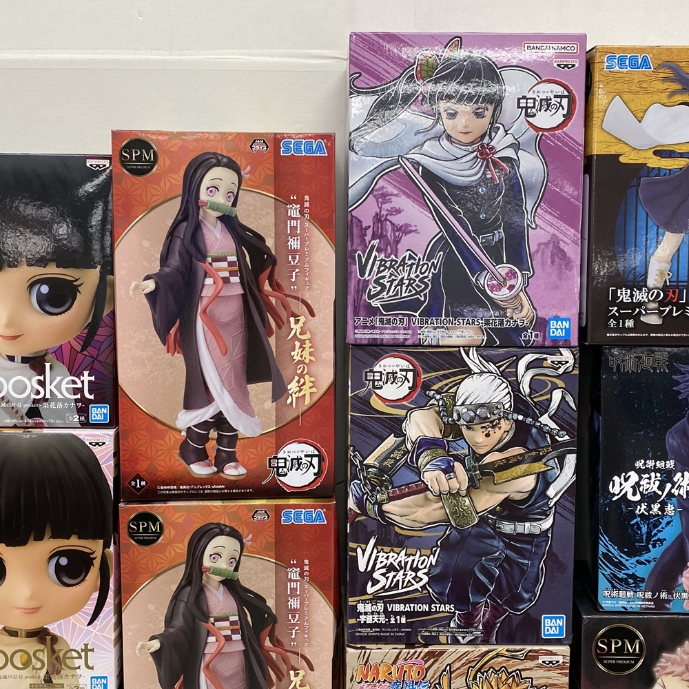 0651177L☆ 【未開封】フィギュアまとめ 鬼滅の刃/呪術廻戦/NARUTO