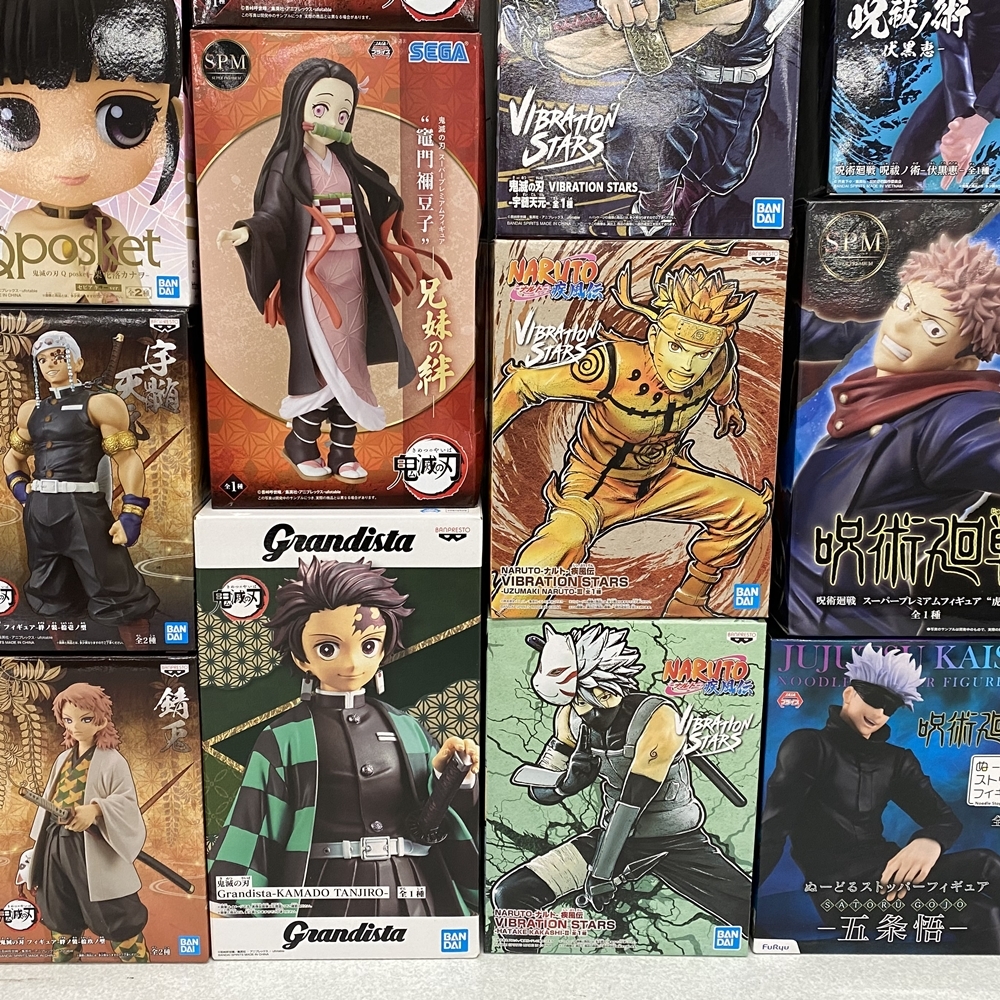 0651177L☆ 【未開封】フィギュアまとめ 鬼滅の刃/呪術廻戦/NARUTO