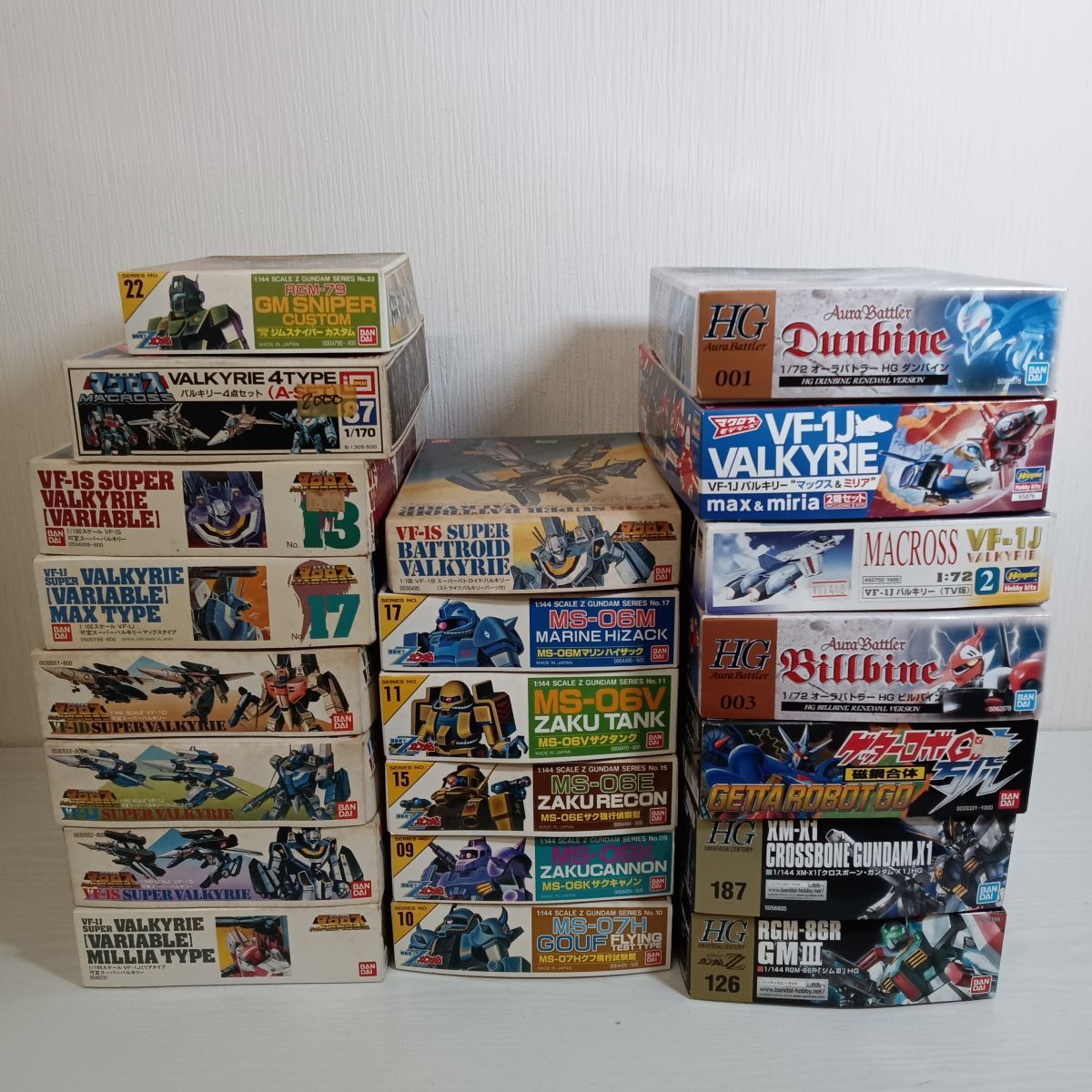て*ん様 格安ガンプラまとめ売り　HG９体セット ケ9【140】1円～ 未組立 バンダイ 1:144 1:100 他 プラモデル 大量