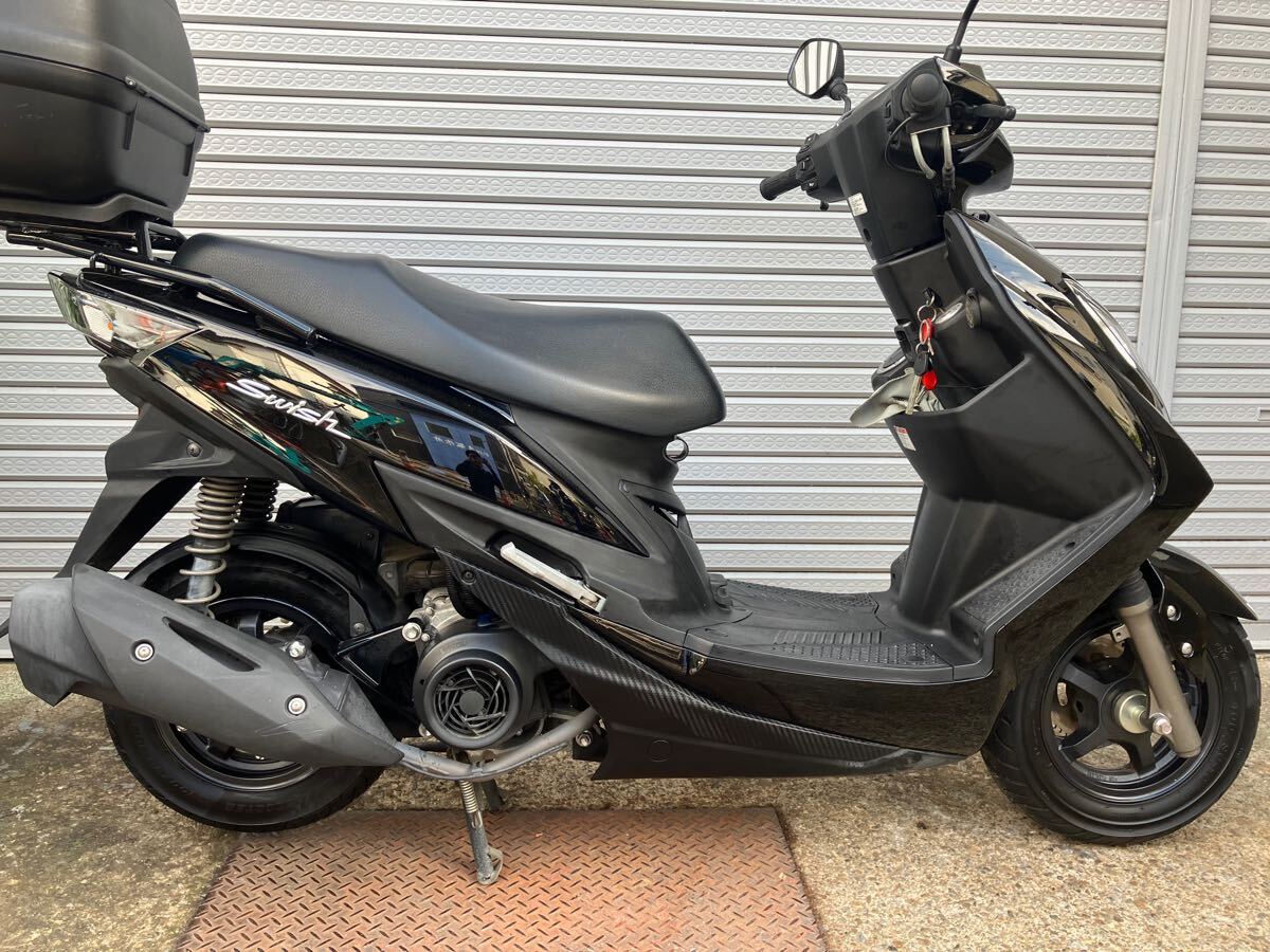 低走行3，529km！ スウィッシュ 2019年式 DV12B グリップヒーター