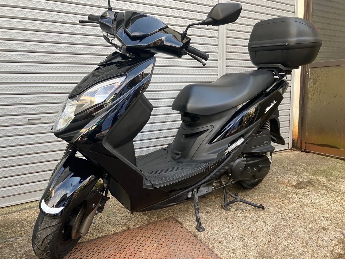 低走行3，529km！ スウィッシュ 2019年式 DV12B グリップヒーター