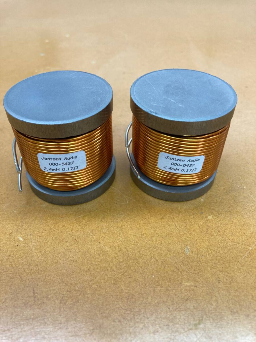 Jantzen Audio 2.4mHコイル２個　OFC1.5mHコイル２個　合計４個セット　未使用品_2