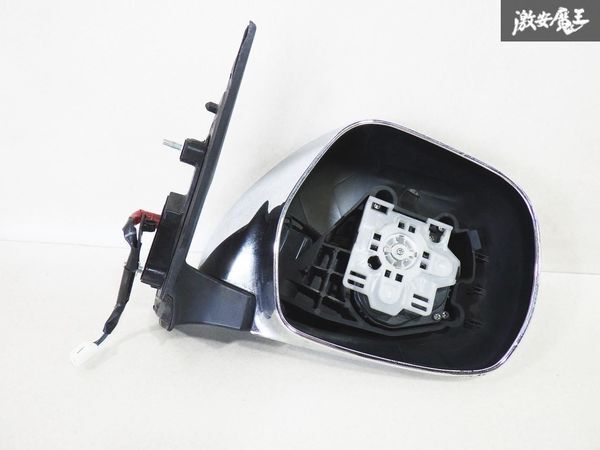 動作確認済み！！ トヨタ 純正 200 200系 ハイエース ドアミラー サイドミラー 右 右側 運転席 メッキ 5Ｐ 電動格納 即納 棚27L 電動 メッキ 200系 素地ミラー&frasl;左 素地ミラー&frasl;左&frasl;助手席&frasl;1型2型3型&frasl;5ピン&frasl;◆◆ ～1型から