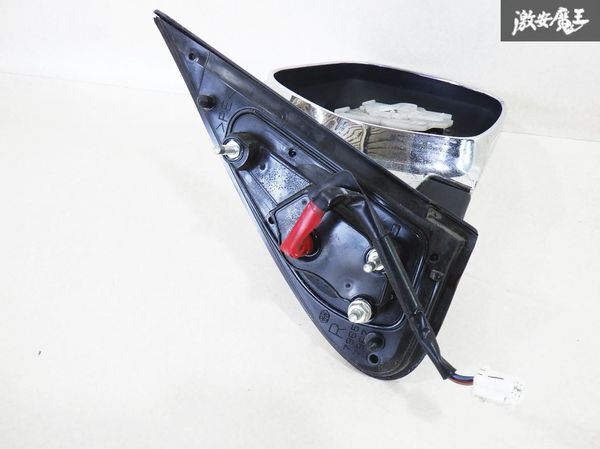 動作確認済み！！ トヨタ 純正 200 200系 ハイエース ドアミラー サイドミラー 右 右側 運転席 メッキ 5Ｐ 電動格納 即納 棚27L 電動 メッキ 200系 素地ミラー&frasl;左 素地ミラー&frasl;左&frasl;助手席&frasl;1型2型3型&frasl;5ピン&frasl;◆◆ ～1型から