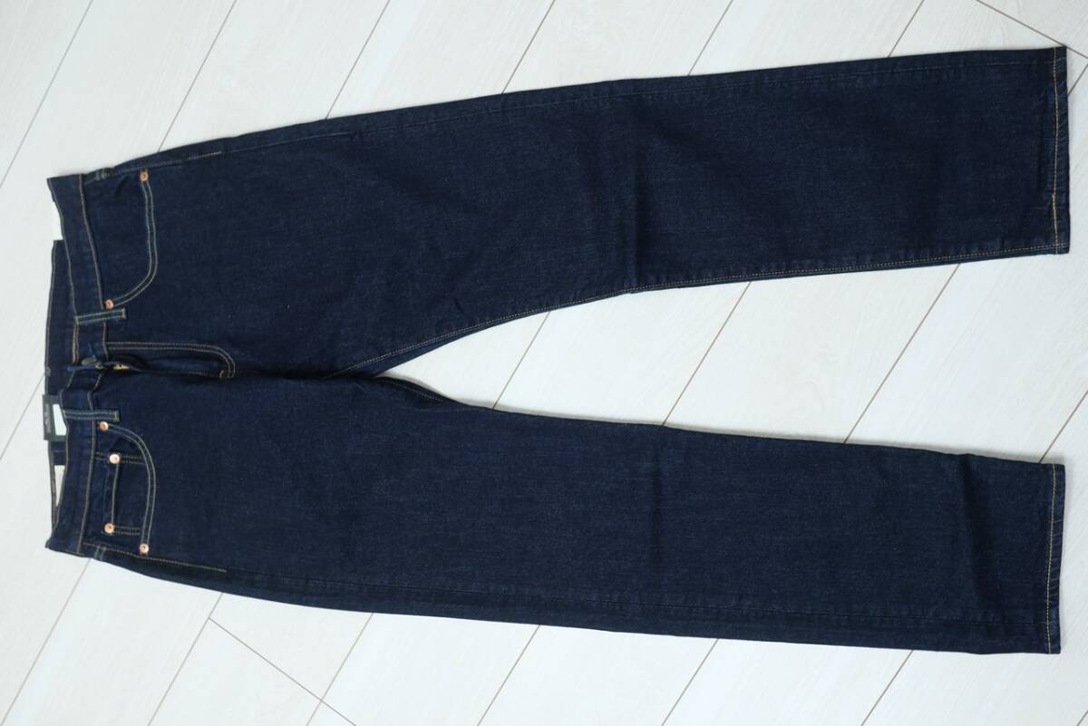 LEVI'S PREMIUM テーパードワイドパンツ ダークデニム リーバイスの