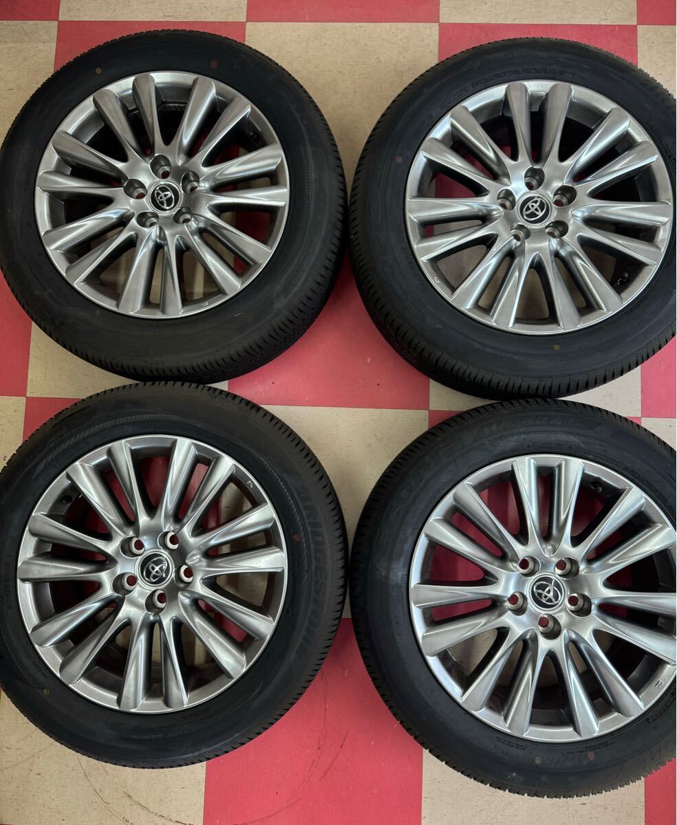トヨタ ハリアー60系 80系 純正18インチアルミホイール 4本セット235