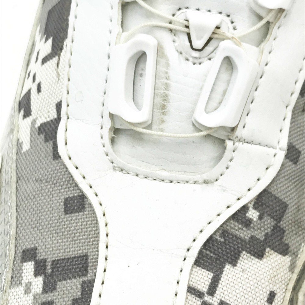 【1円】World Eagle ワールドイーグル WE-S01-ATOP-7 E-LINE ゴルフシューズ ワイヤーダイヤル式 総柄 ホワイト系 23.5 [240101207951]_10