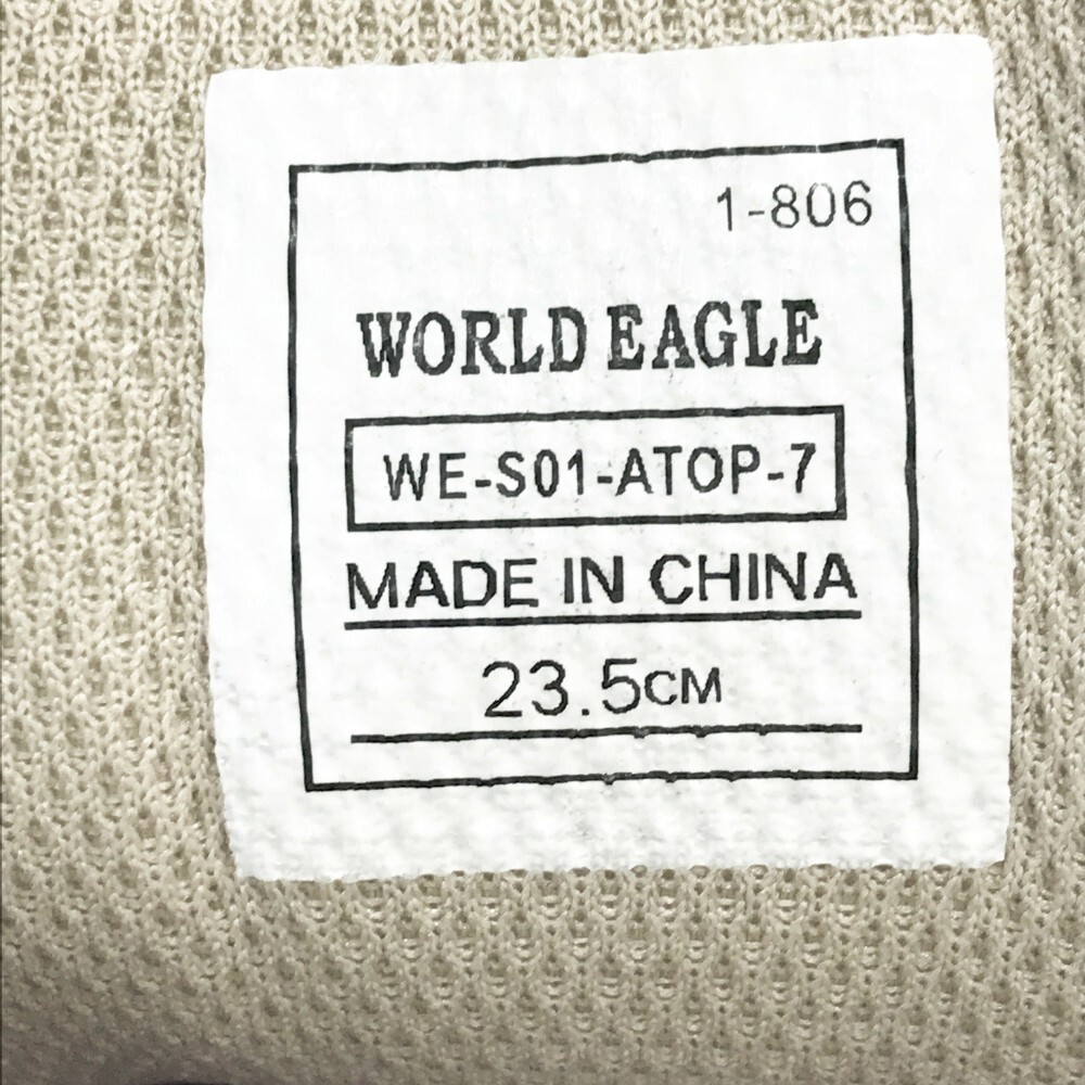 【1円】World Eagle ワールドイーグル WE-S01-ATOP-7 E-LINE ゴルフシューズ ワイヤーダイヤル式 総柄 ホワイト系 23.5 [240101207951]_7