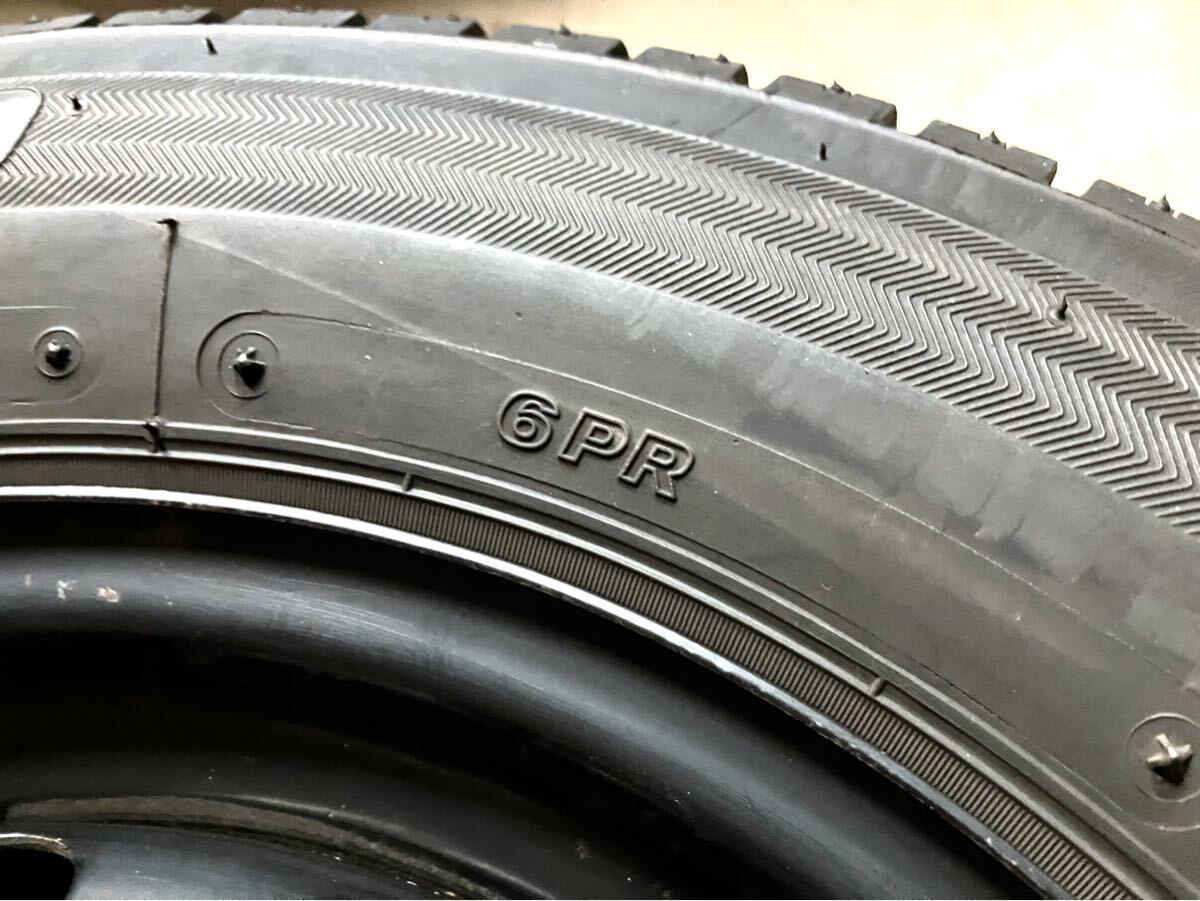 ★☆ブリヂストン BRIDGESTONE ブリザック BLIZZAK W300 145R12 6PR 145/80R12 スタッドレス 冬タイヤ ホイール 4本セット☆★_10