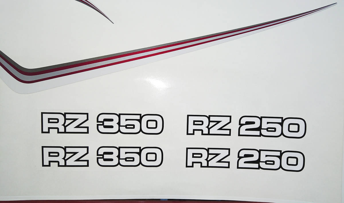 For RD250 RZ250 (発売日2016年08月24日 ヤマハ「RZ250」＆「RZ350」動画つき試乗インプレッション昭和 の在庫情報絶版 ヤマハRZ250，RZ350/RD250・350LCデカール／ワインレッドタンク用