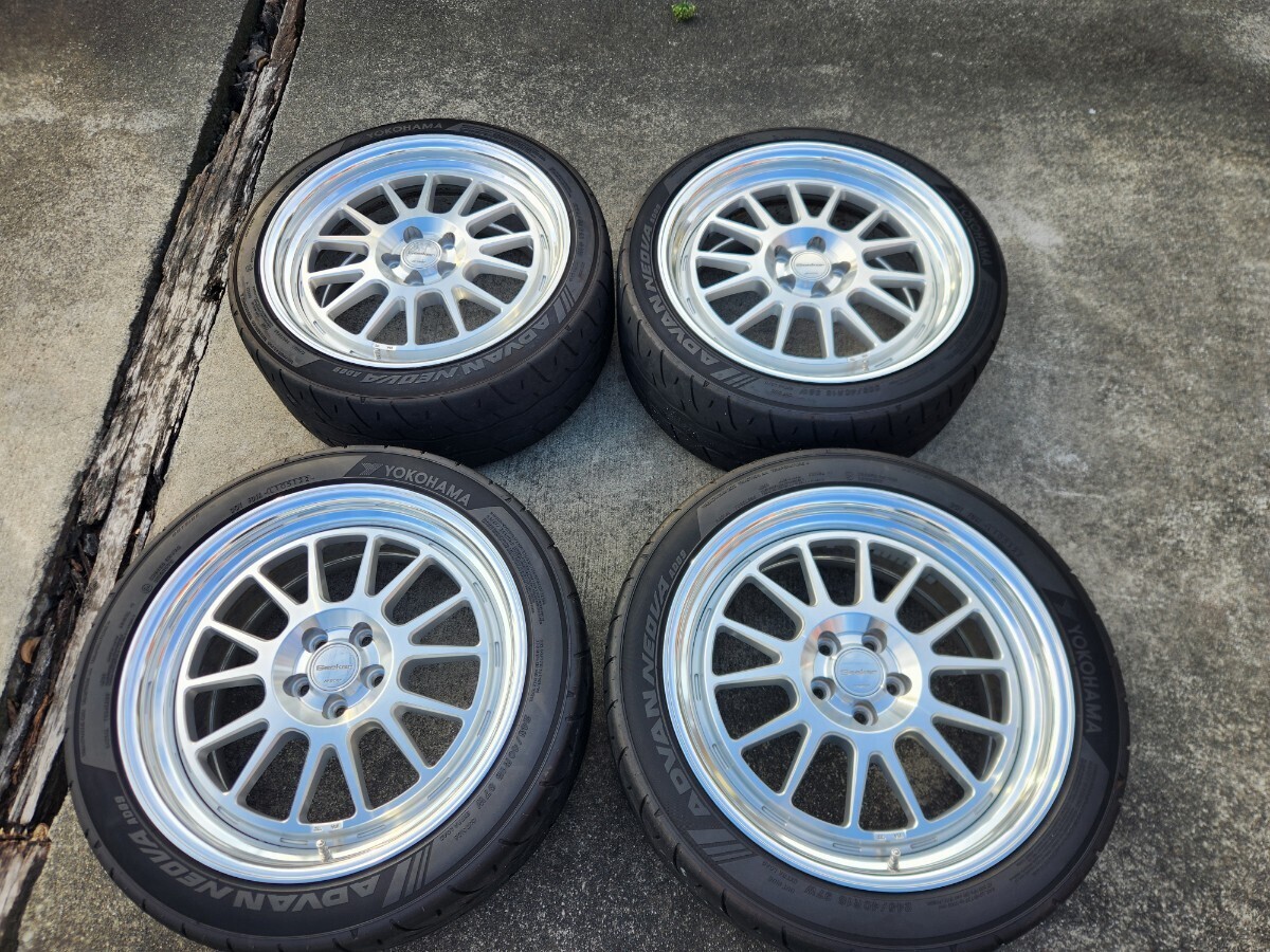 FX 18インチ Seeker WORK seeker work SEEKER PCD100 8.5j 9.5j タイヤ 