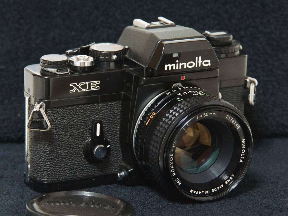 超SALE期間限定 MINOLTA XE MC ROKKOR PF 50mm F1.7 標準レンズセット