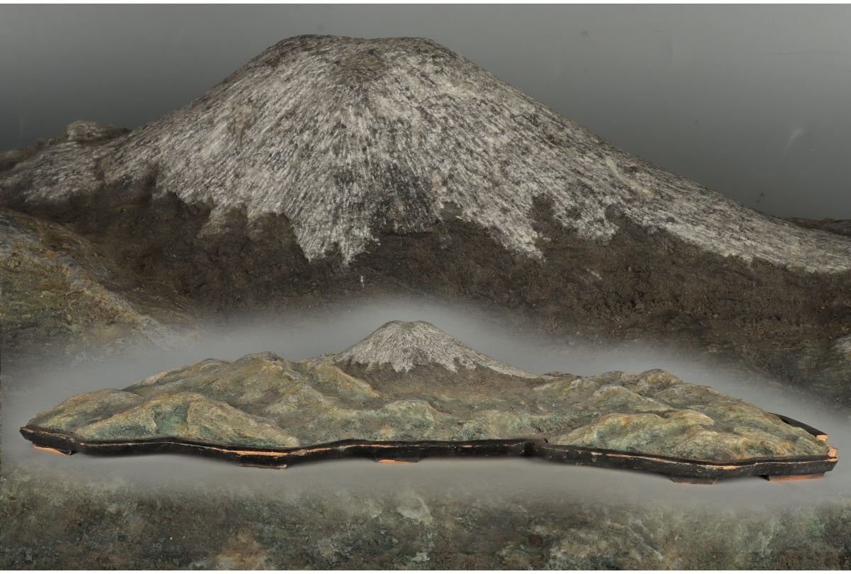 URA]富士山石/総重量約11㎏/10-11-116 (検索)骨董/唐物/古玩/天然石