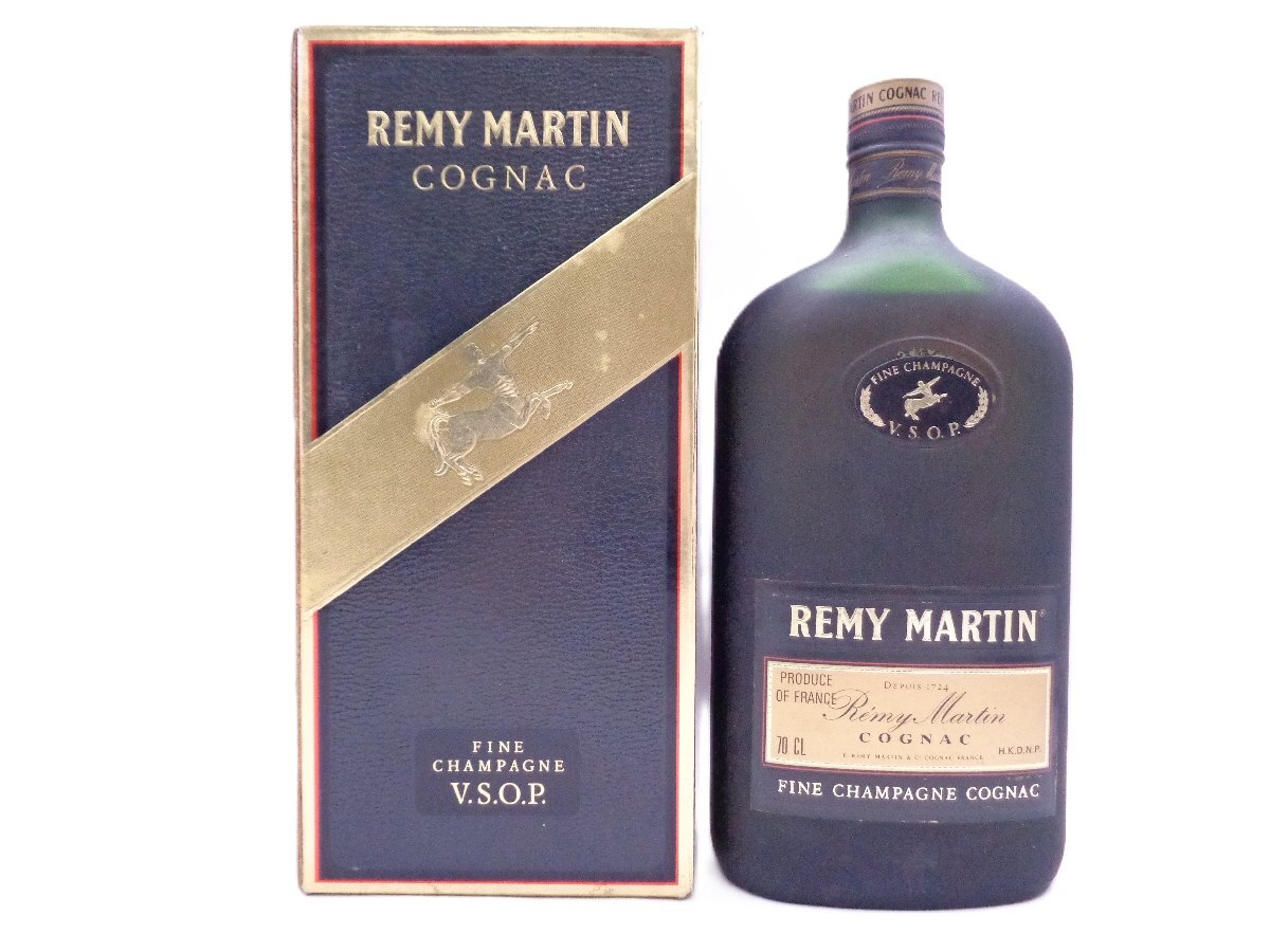 同梱不可 1円～ レミーマルタン VSOP スクエアボトル 700ml コニャック ブランデー 古酒 未開栓 箱 B71248_1