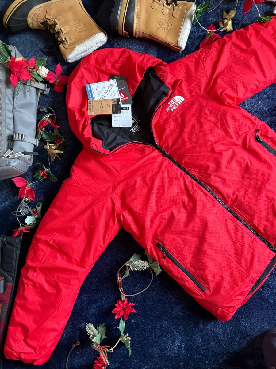 新品 定価74，800円 THE NORTH FACE ノースフェイス GORE-TEX Aglow Doublewall Jacket アグロウダブルウォールジャケット sizeL レッド系 NORTH THE ノースフェイス ノースフェイス） 800フィルノースフェイスサミットシリーズダウンジャケットメンズL パンツ
