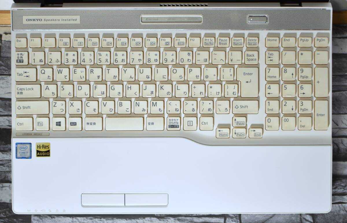 ★超速第8世代ハイエンドi7-8550U(4コア)メモリ16GB/新品 SSD512GB+HDD1TB★フルHD液晶/最新Windows11 24H2/Blu-ray/office/富士通 AH53/C2_7