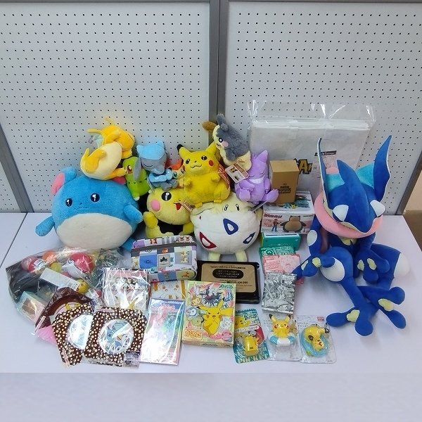 mK375d [大量] 三英貿易 ゲッコウガ ぬいぐるみ ポケモンスケール