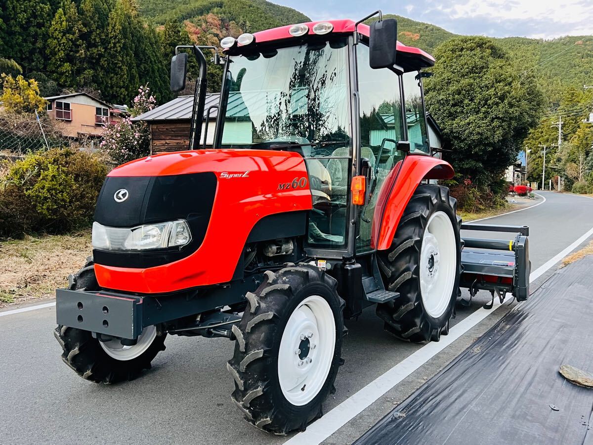 クボタ トラクターMZ60 ○ パワステ○ 4WD ○ 自動水平○795時間